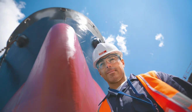 XERVON Gulf ist onshore and offshore in action.